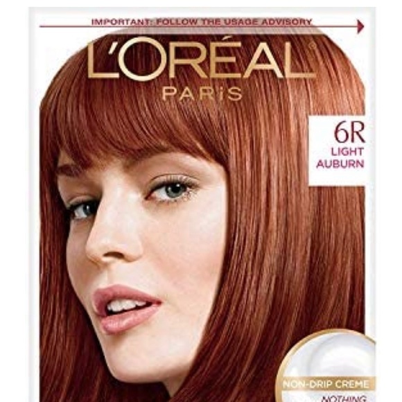 L'Oreal Paris Excellence Permanent Hair Color, 6R Light Auburn. - Picture 2 of 3